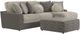 Jackson Furniture Canyon 3-Piece Fawn/Umber Right-Arm Facing Sectional and Ottoman-0