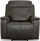Flexsteel® Odell Grey Power Recliner with Power Headrest and Lumbar-2