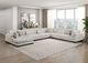 Homelegance® Tinley 6-Piece Beige Modular Sectional and Chaise-1