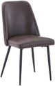 Jofran Inc. Maddox Dark Brown Upholstered Dining Side Chair-0