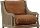Furniture Classics Ketchem Brown/Washed Oak Occasional Chair-1