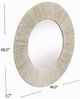 Bassett Mirror Lopez Brown Wall Mirror-3