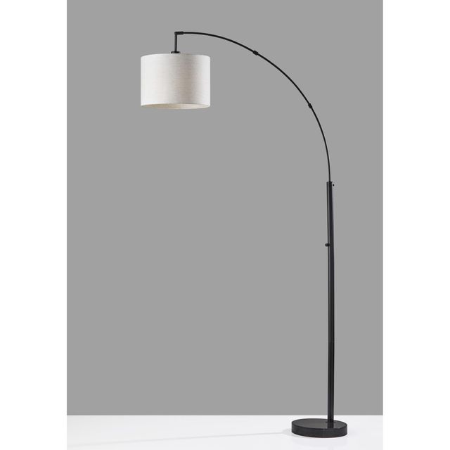 Adesso® Bowery Black Arc Lamp-3