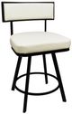 Steve Silver Co. Zenon Black/White Counter Stool-3
