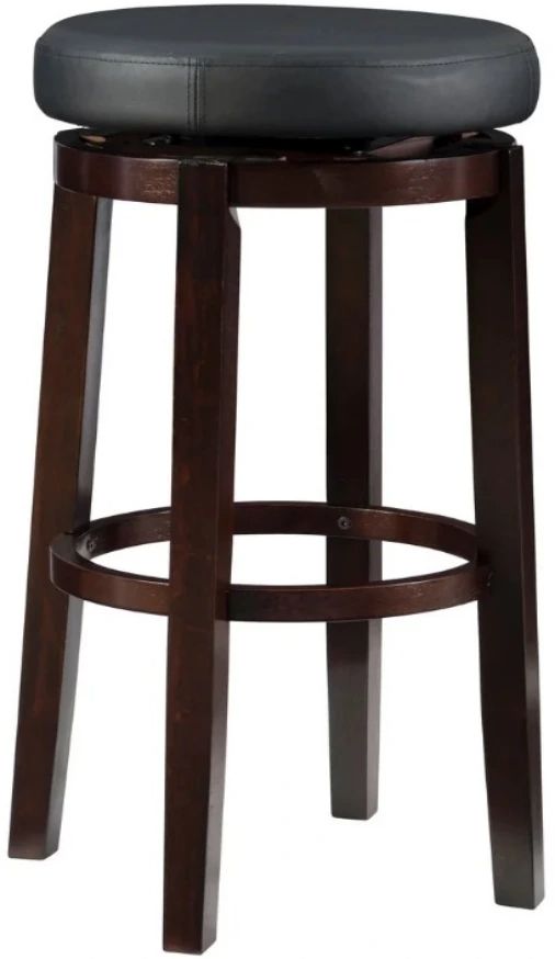 Linon Maya Black Bar Stool-0