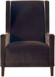 Four Hands Savita Surrey Cocoa Wing Chair-2
