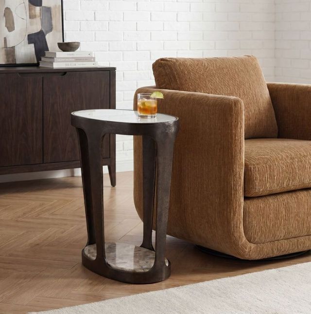 Uttermost® Coronado Dark Bronze Accent Table-1