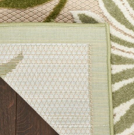 Nourison Home™ Aloha Ivory Green 5'x8' Style 1 Area Rug-2