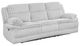 Homelegance® Goodland Gray Double Manual Reclining Sofa-0