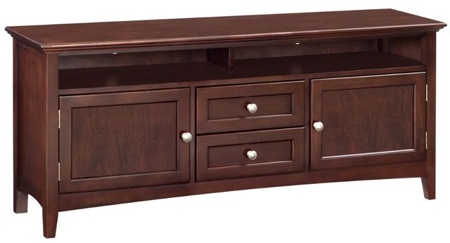 Whittier Wood® Furniture McKenzie Caffè 64" Sound Bar Media Console-2