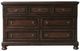 Elements International Kingston Walnut Dresser-1