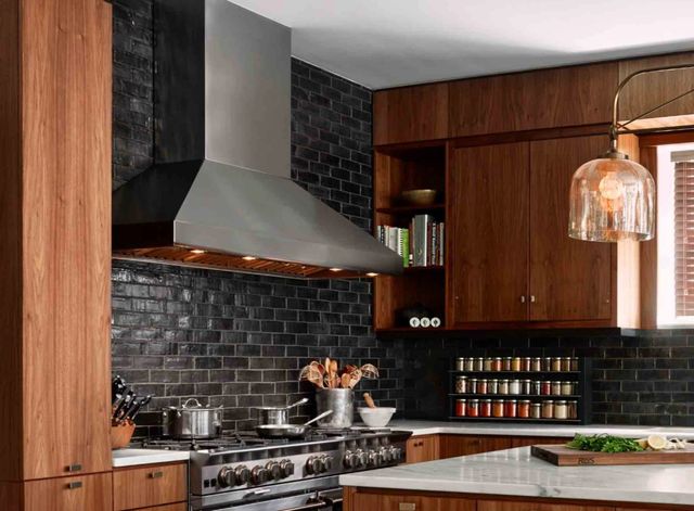 BlueStar® Designer Series Hampton 48'' Stainless Steel Wall Mounted Range Hood-1
