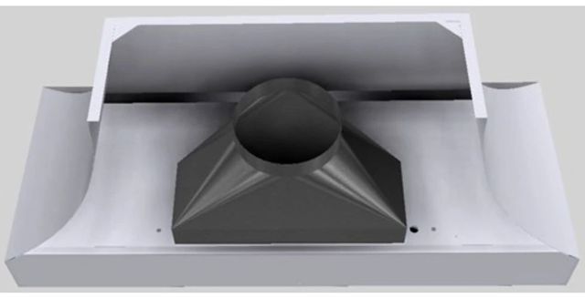 Vent-A-Hood® Designer Series 60" White Wall Mounted Range Hood-2