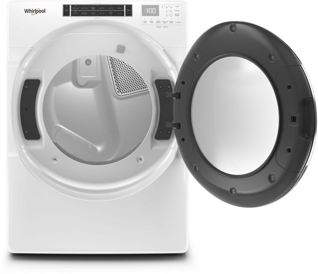 Whirlpool® 7.4 Cu. Ft. White Front Load Gas Dryer-2