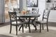 New Classic® Home Furnishings Cori 5-Piece Gray Round Dining Set-1