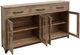 International Furniture Direct Natural Parota Brown Console-3