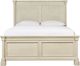 Signature Design by Ashley® Bolanburg Antique White King Panel Bed with Louvered Headboard-1