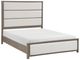 Homelegance® Dalston Beige/Light Gray Eastern King Panel Bed-0