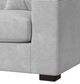 Elements International Arizona 3-Piece Steno Stone Modular Sectional and Left-Arm Facing Chaise-4