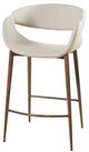 StyleCraft Taupe/Walnut Counter Stool-1