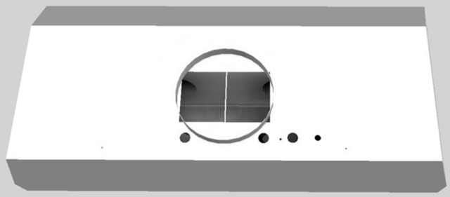 Vent-A-Hood® 42" White Wall Mounted Liner Insert-1