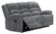 Mazin Furniture Zenthia Gray Manual Reclining Sofa-2