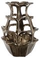 A & B Home Bronze 12" Vase-0