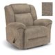 Best® Home Furnishings Gigantor Manual Rocker Recliner - Khaki-0