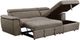 Homelegance® Ferriday 2-Piece Taupe Sectional and Chaise with Hidden Storage-3