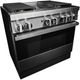 JennAir® NOIR™ 36" Stainless Steel Pro Style Dual Fuel Range-4