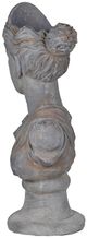 A & B Home Gray Crowned Goddess Statue-3