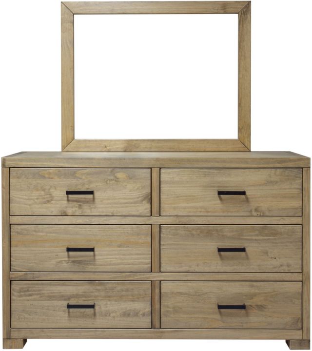 Mako Wood Furniture Oxford Mirror-1