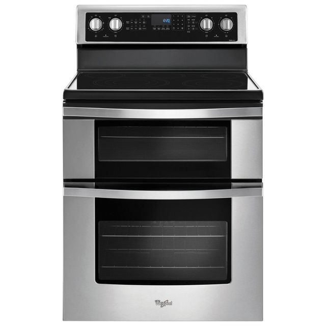 Cuisinière électrique autoportante de 30 po Whirlpool® de 6.7 pi³ - Acier inoxydable