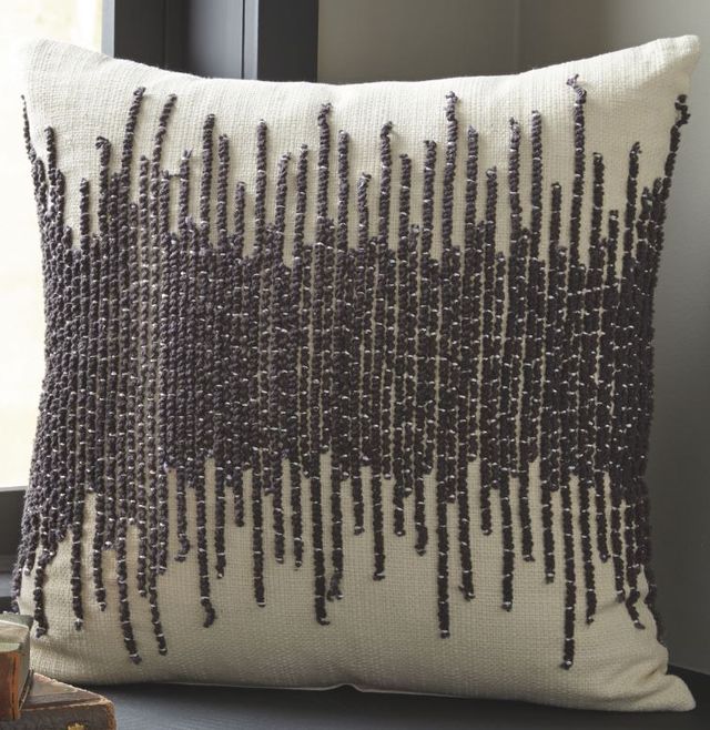 Signature Design by Ashley® Warneka 4-Piece Charcoal/Cream Pillows-2