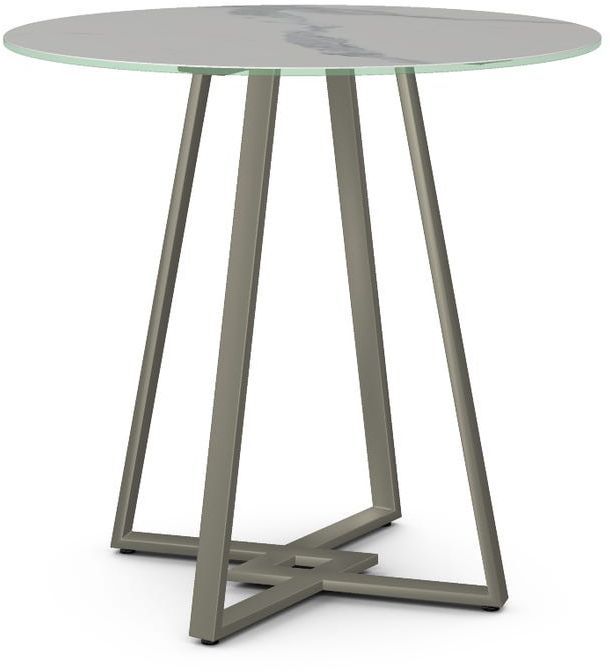 Amisco Customizable Dirk 39" Italian Porcelain Top Counter Height Table-0