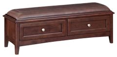 Whittier Wood® Furniture McKenzie Caffe Bench