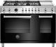 Bertazzoni Professional Series 48" Black Pro Style Duel Fuel Range-0