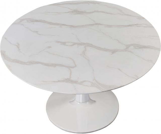 Meridian Furniture Tulip White 48" Dining Table-1