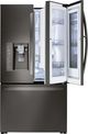 LG 23.5 Cu. Ft. Black Stainless Steel Counter Depth French Door Refrigerator-4