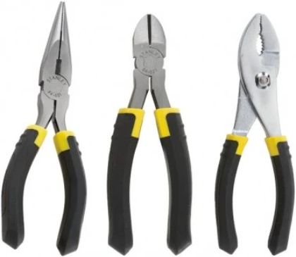 Stanley 3-Piece Pliers Set-0