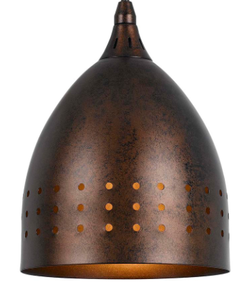 Cal® Lighting & Accessories Uni Pack Rust Pendant-1