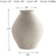 Signature Design by Ashley® Hannela Antique Tan Vase-2