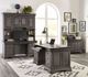 aspenhome® Sinclair Ash Gray Credenza Desk-4