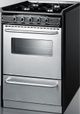Summit® 20" Stainless Steel Slide-In Gas Range-2