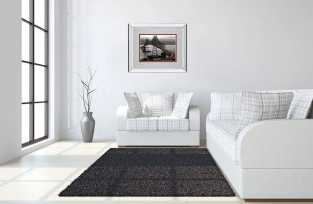 Classy Art Boomerang by Aaron Reed Mirror Framed Wall Art-3