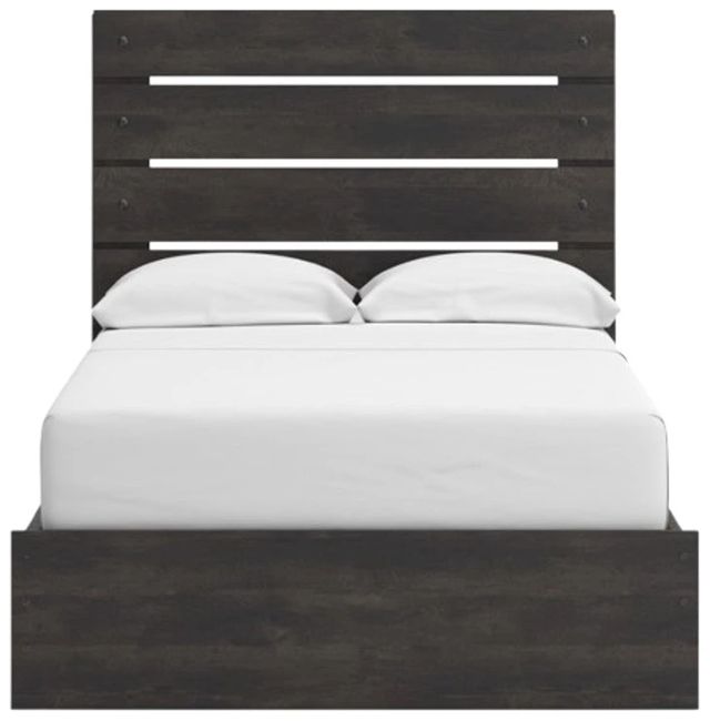 Signature Design by Ashley® Delmorta Dark Gray Youth Full Storage Panel Bed-1