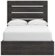 Signature Design by Ashley® Delmorta Dark Gray Youth Full Storage Panel Bed-1
