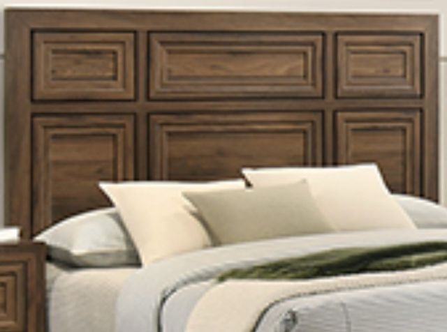 Crown Mark Lorraine Brown Queen Panel Bed-2