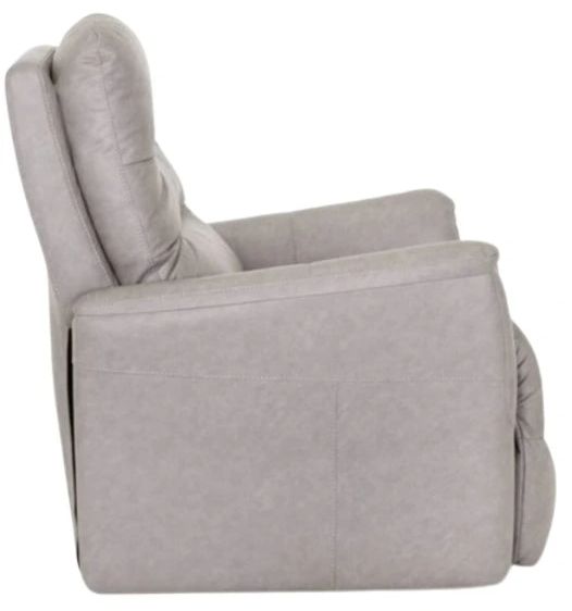 Franklin™ Houston Jester Silver 3-Way Chaise Power Lift Recliner-3