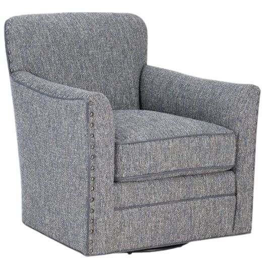 Bradington-Young Customizable Luna Swivel Tub Chair-0